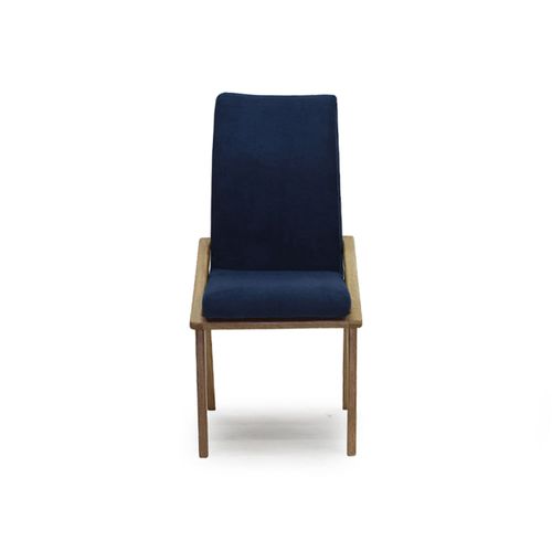 Silla Comed Anfer Tela/azul P/nat