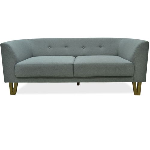 Sofa 3pts Assen Tela/gris(d