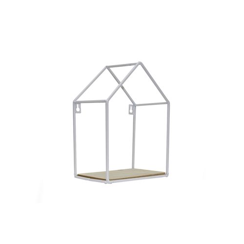 Repisa Casa Metal/mdf 20x27