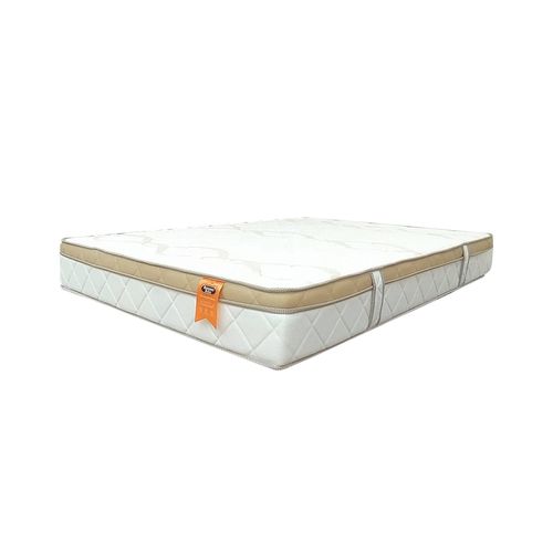 Colchon 120 Sicilia Dorado/blan Euro Top