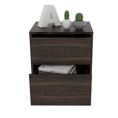 Mesa de noche Trivor Habano