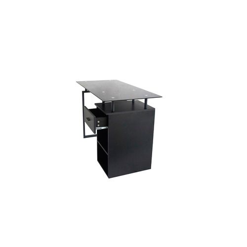 Escritorio Millau Metal-Vidrio RTA Negro
