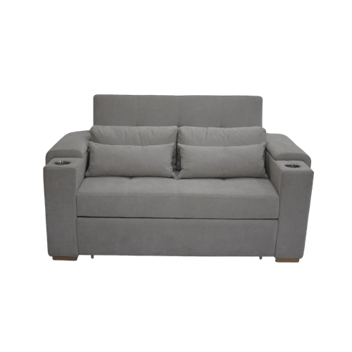Sofa Cama Atenas Ii Tela Gris