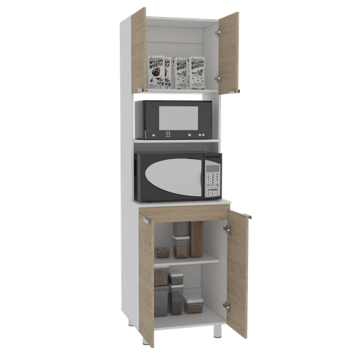 Mueble Microondas Fendi RTA Blanco Rovere