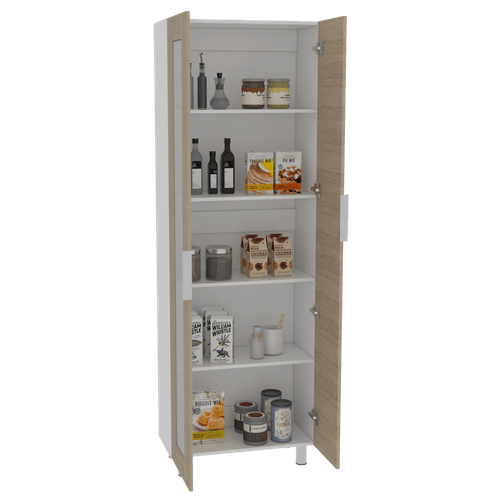 Mueble Alacena Fendi RTA Blanco + Rovere
