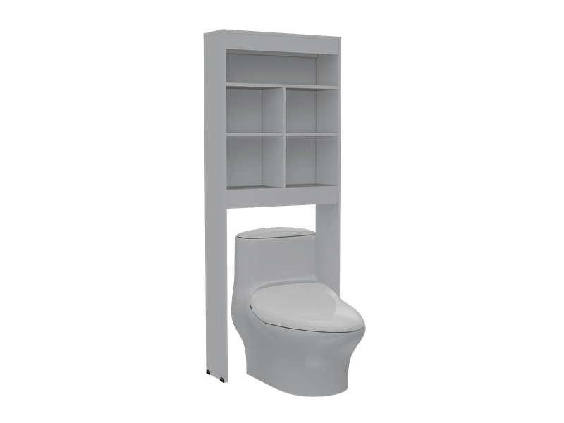 Muebles De Baño Wc Ahorrador Espacio Blanco