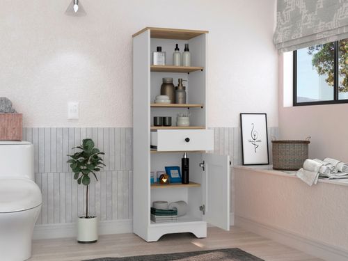 Mueble Organizador de Baño St Cloud RTA Duna + Blanco