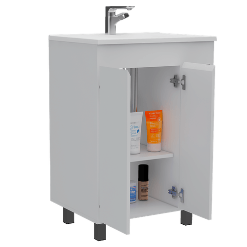 Mueble de Baño Meka a Piso 24 RTA Blanco