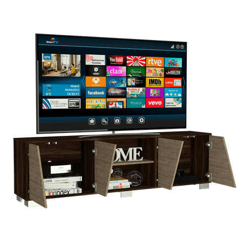 Rack TV 75'' Fraktal RTA Habano miel