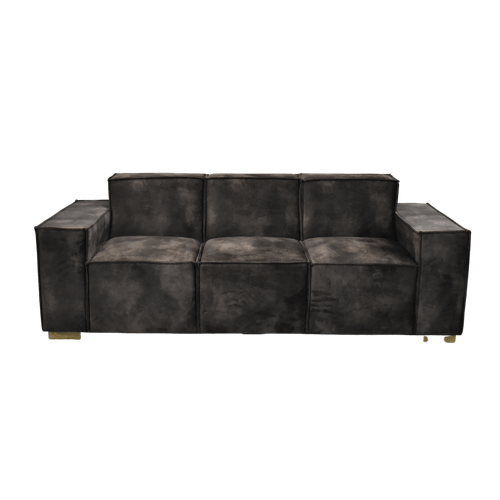Sofa 3ptos Fiore Tela Chocolate
