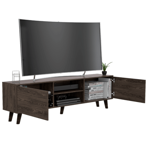 Rack para TV 80'' Z 180 2P RTA Coñac