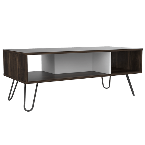 Mesa de Centro Vassel RTA Habano + Blanco