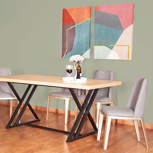 Mesa Comed 6pts Tirzo Nat/Negro