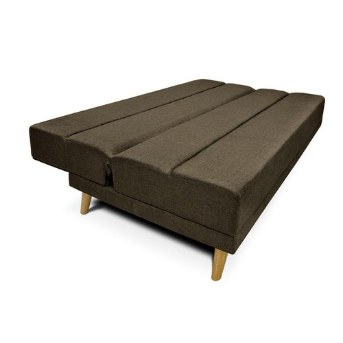Sofacama Souza 3 Posiciones Tela Café