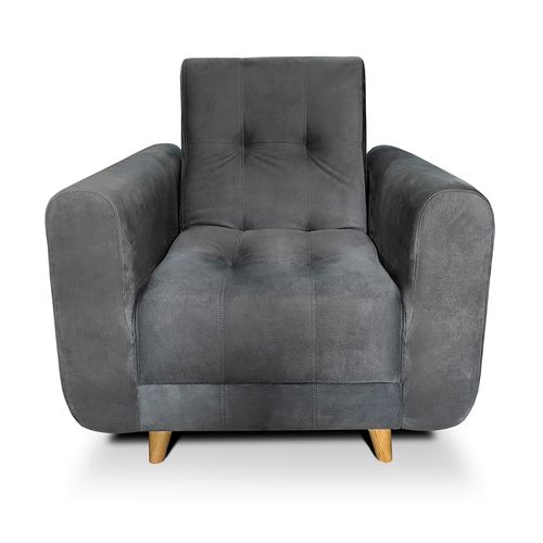 Silla Clic Clac Archer Tela Gris