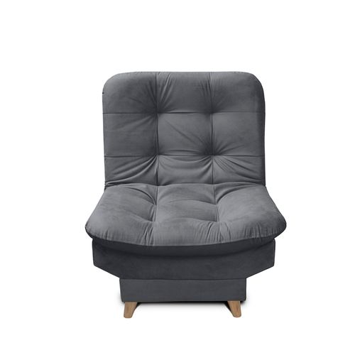 Silla Clic Clac Fendik Tela Gris