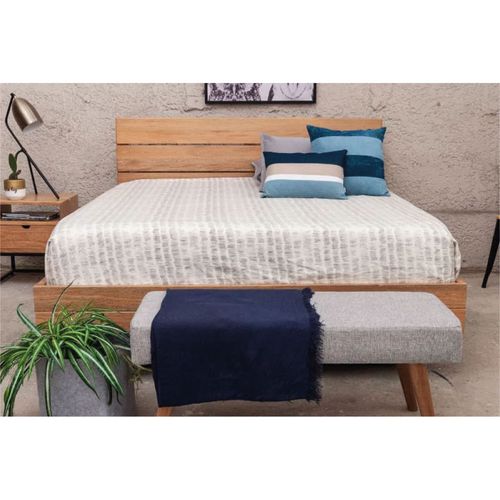 Cama Atkins 100x190 Natural/P Negro