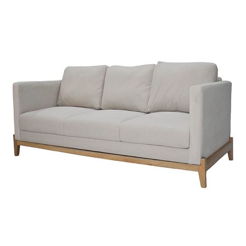 Sofa 3 Pts Macao Tela/beige