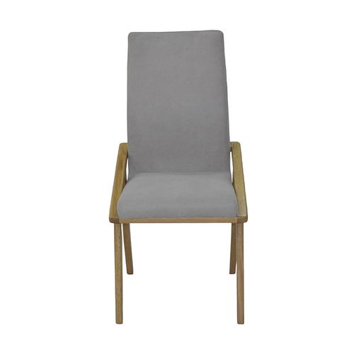 Silla Comed Anfer Pata Nat Tela/plata
