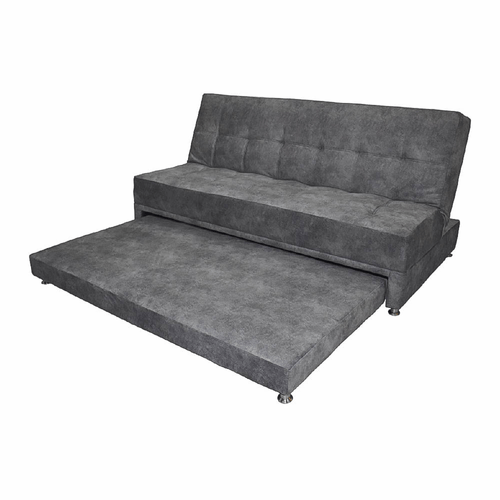 Sofa cama Houston en Tela, plomo