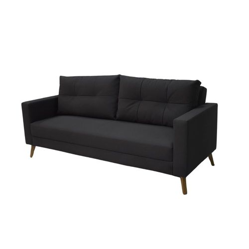 Sofa cama Bilbao sintético, gris