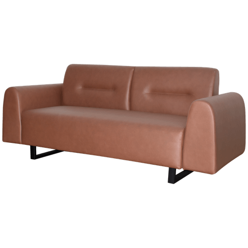 Sofa 3 Puestos Emir Tela/Terra