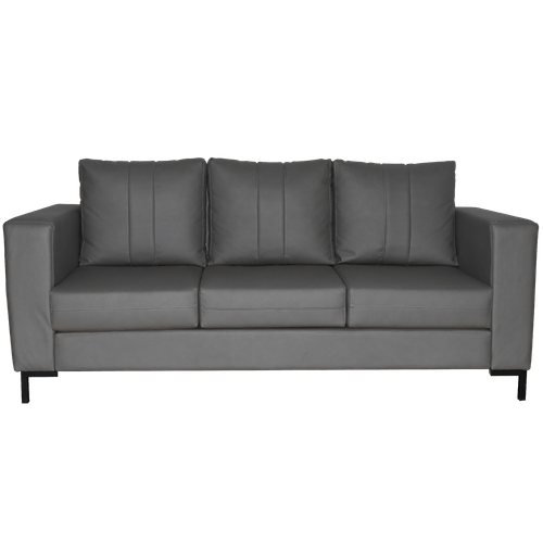 Sofa Berat 3 puestos en tela, gris