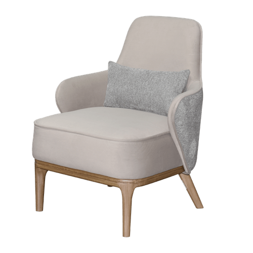Silla  Decorativa Terik Pata Nat/taupe