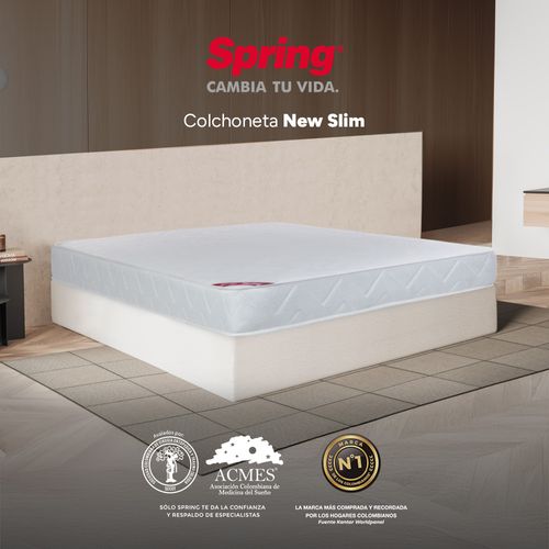 Colchoneta Spring New Slim 100x190cm