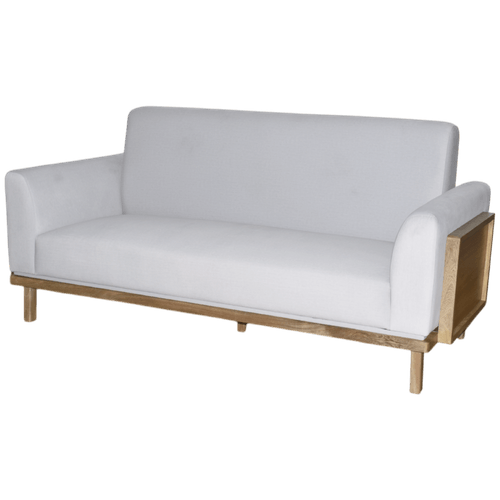 Sofa 3 Puestos Mesut Tela Arena/brazo Na