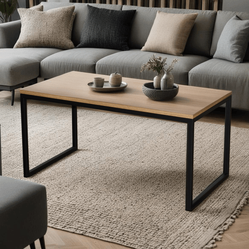 Mesa Centro Kunar 80x40 Pelika Fresno Eu
