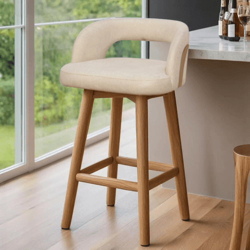 Silla de Barra en madera Ulvi arena