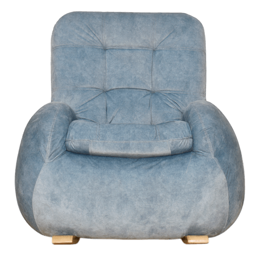 Silla Mecedora Kinder Tela/celeste