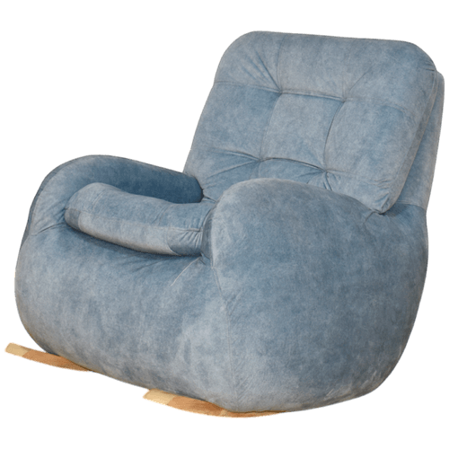 Silla Mecedora Kinder Tela/celeste