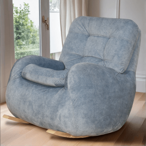 Silla Mecedora Kinder Tela/celeste