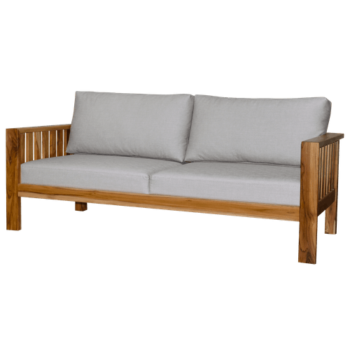 Sofa Barut 3 puestos en sintetico, arena