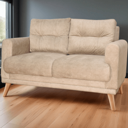 Sofa Almere 2 puestos en tela, beige