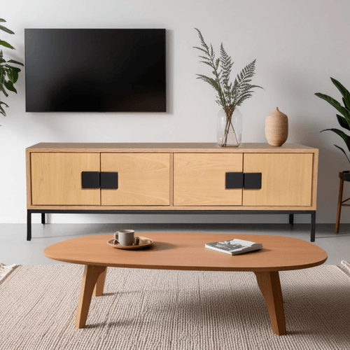 Mesa De Tv  Zenic Natural