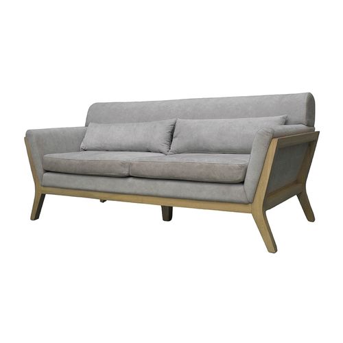 Sofa Nebu 3 puestos en tela, beige