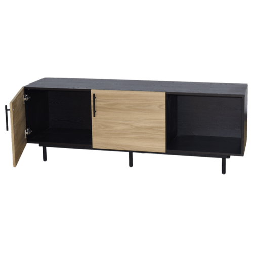 Mesa Tv Cihan  Natural/negro