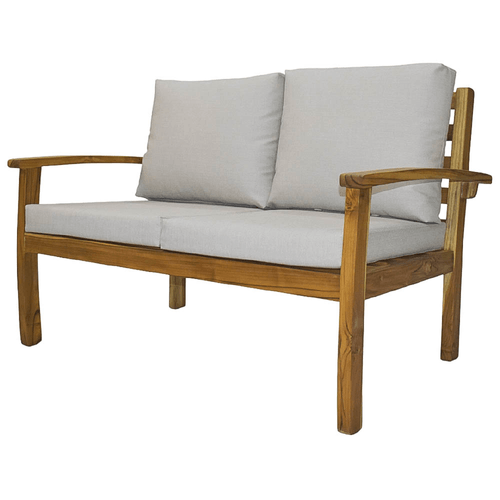 Sofa Arka 2 puestos en sintetico, arena