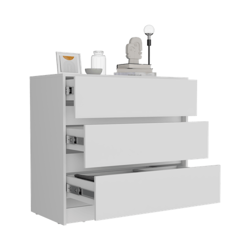 Comoda 3C Austin 80X85X42 Blanco ZF