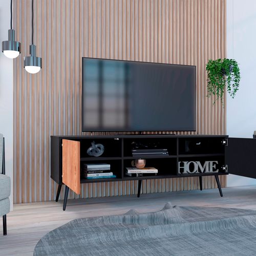 Rack para TV 65'' Funes ECO 150 RTA Wengue Miel