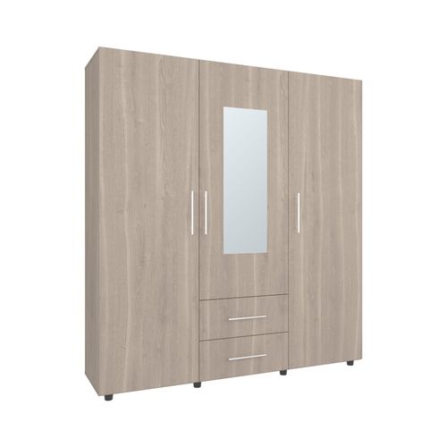 Closet Grayson Espejo 200X180X49 RTA Bardolino Blanco