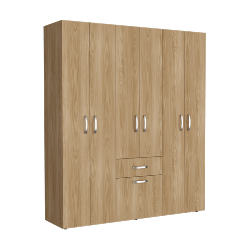 Combo Closet 164X141 y Comoda 73X58 Mayer RTA Fresno Blanco