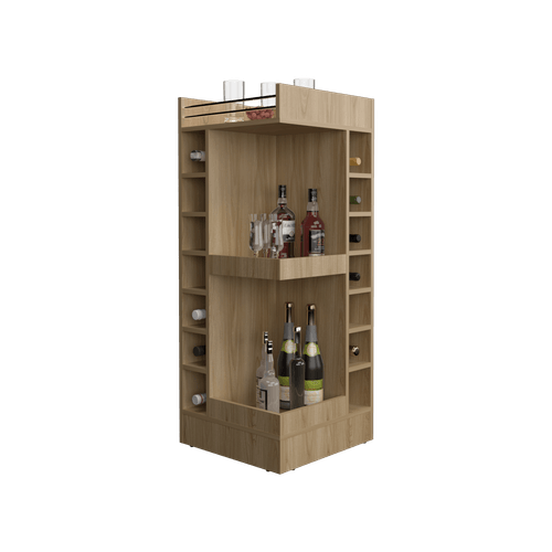 Bar Bajo Esquinero Lyman 111X46X46 RTA Fresno ZF