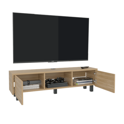 Repisa de Tv Glen Multifuncional 26X125X29 RTA Fresno Europeo