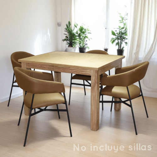 Mesa Comedor 4 Pts Aider Pata //natural