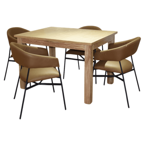 Mesa Comedor 4 Pts Aider Pata //natural