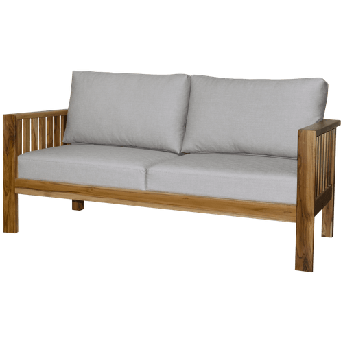 Sofa Barut 2 puestos en sintetico, arena